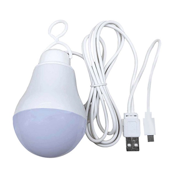 لامپ 5W اضطراری LED با کابل USB و Micro usb