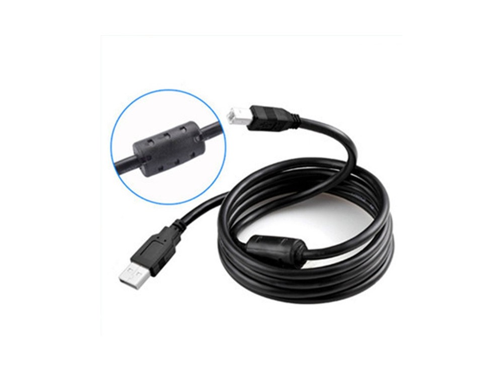 کابل USB A-B (پرینتری) شیلددار و نویزگیردار 1.5متری
