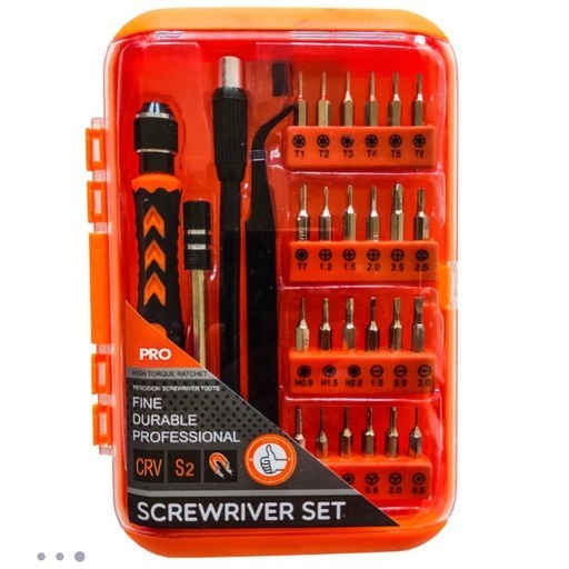 ست پیچ گوشتی 28 عددی تعمیر موبایل و لپتاپ مدل 91025