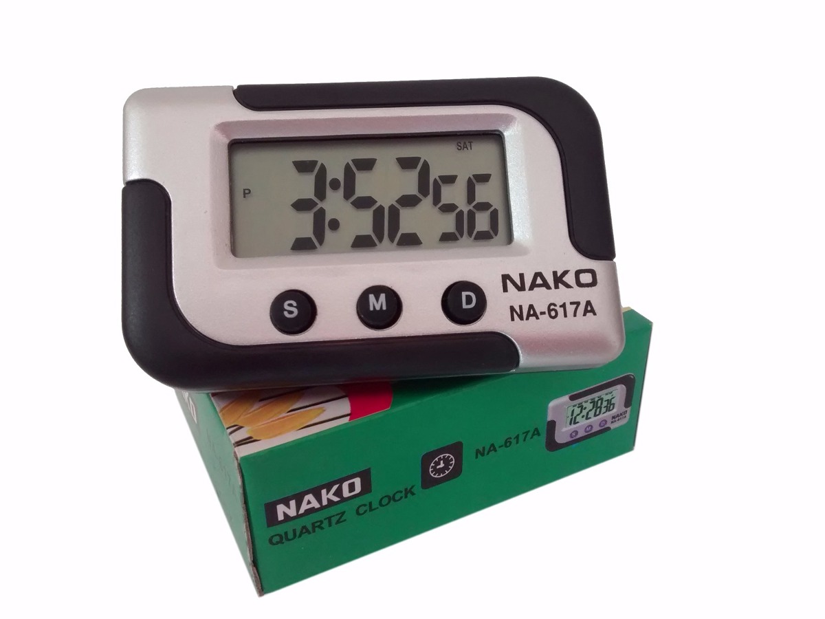 ساعت دیجیتال ماشین و رومیزی NAKO مدل NA-617A