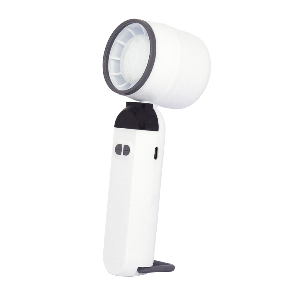پنکه شارژی دستی TURBO FAN توربو فن 5 سرعته نمایشگردار