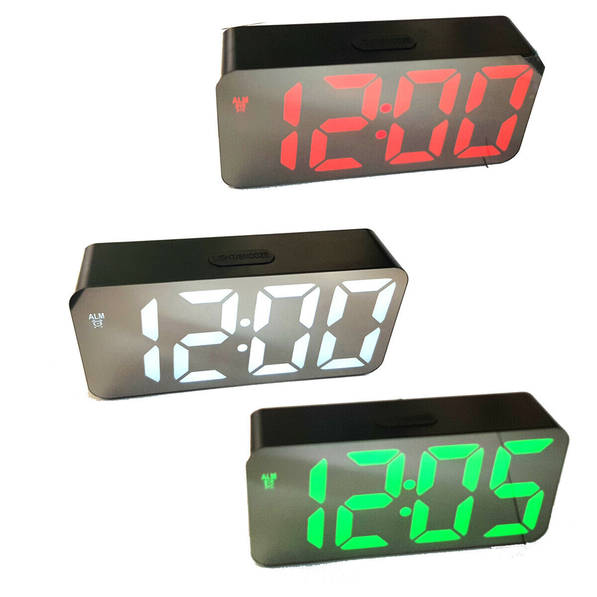 ساعت و دماسنج دیجیتالی رومیزی آینه ای مدلDS-3622X-MAX