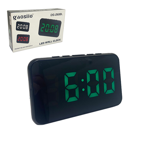 ساعت رومیزی دیجیتال LED آینه ای gaosiio مدل DS-2618L