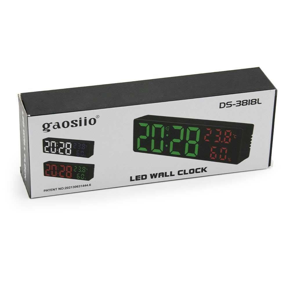ساعت رومیزی دیجیتال LED آینه ای gaosiio مدل DS-3818L
