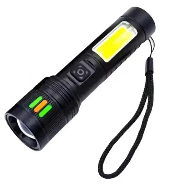 چراغ قوه زوم دار اسمال سان SMALL SUN بغل COB مدل ZY-T618