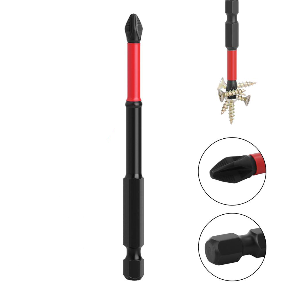 نوک پیچ گوشتی برقی IMPACT مشکی PH2 سایز 6.35X100mm