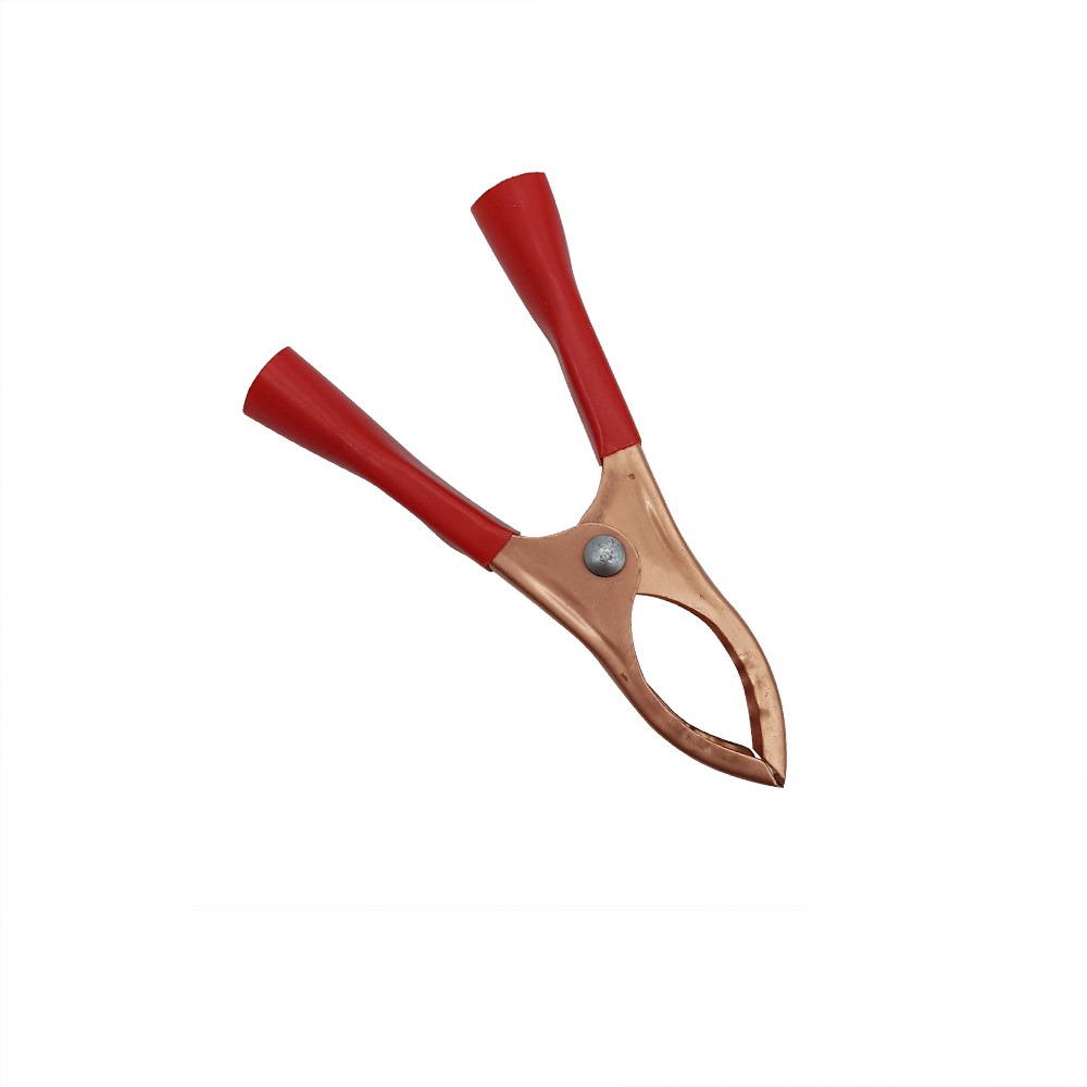 گیره سوسماری سرباتری 2 اینچ قرمز