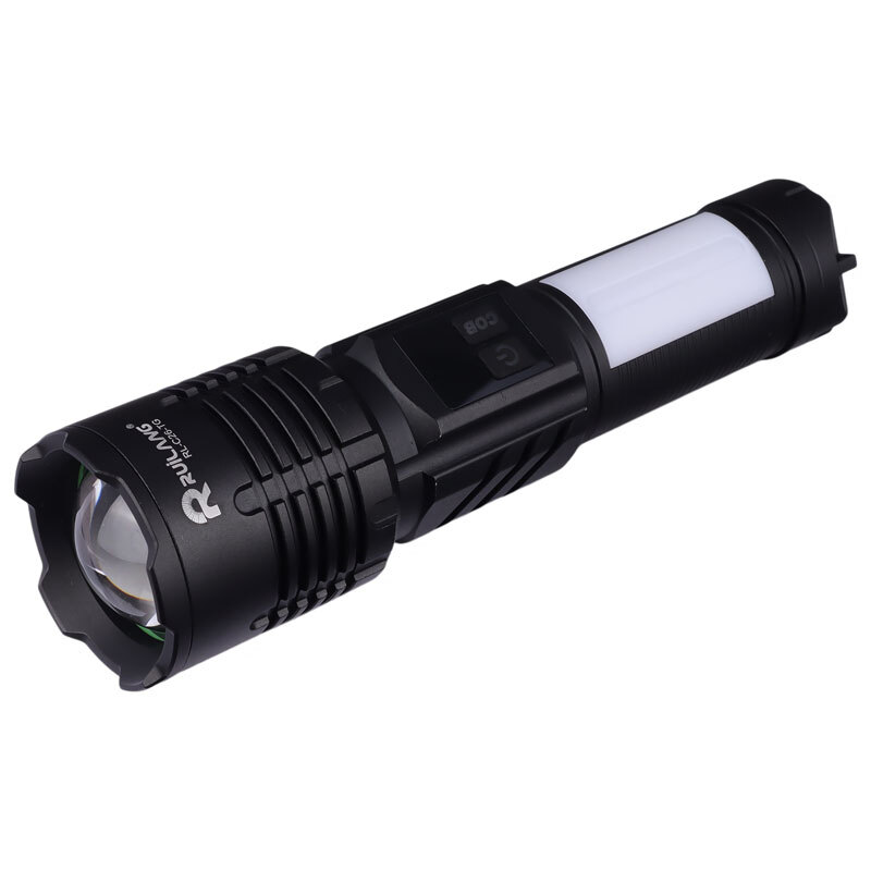 چراغ قوه شارژی زوم دار بدنه فلزی رویلانگ مدل RuiLANG C26-TG