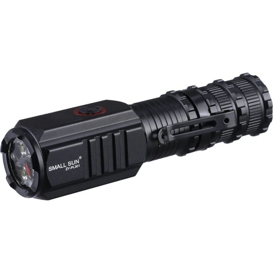 چراغ قوه پلیسی SMALL SUN اسمال سان 3 چیپ نمایشگردار مدل PL301