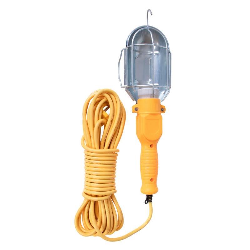 چراغ سیار دوره گرد مکانیکی 220 ولت برقی مدل لامپ خور با طول کابل 10 متر