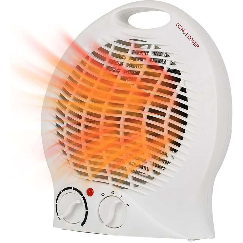 فن هیتر بخاری برقی 2000 وات POTOP