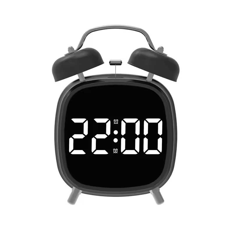 ساعت LED دیجیتالی رومیزی طرح زنگوله دار مدل 82