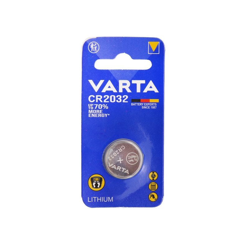 باتری سکه ای 3 ولت CR2032 تکی مارک VARTA