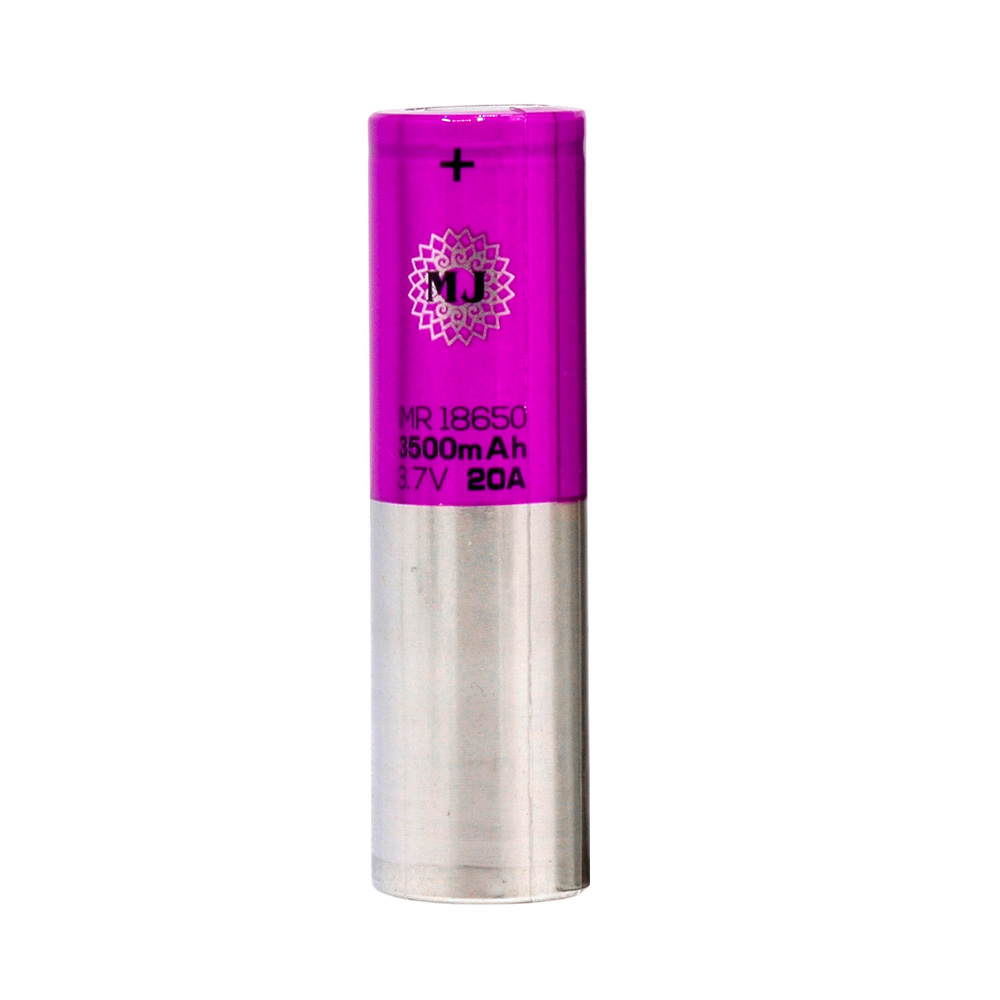 باتری لیتیوم یون 3.7v سایز 18650 3500mAh مارک HEMERA جریان 20A