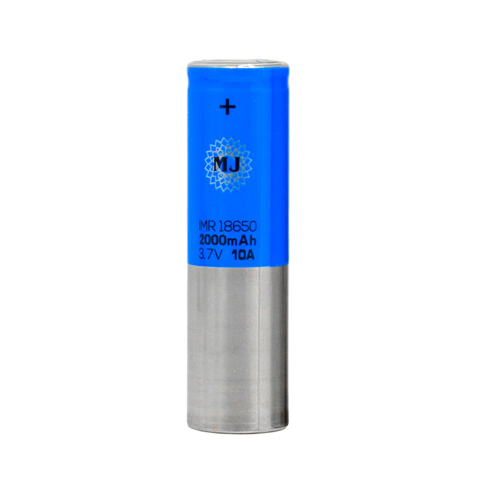 باتری لیتیوم یون 3.7v سایز 18650 2000mAh مارک HEMERA جریان 10A