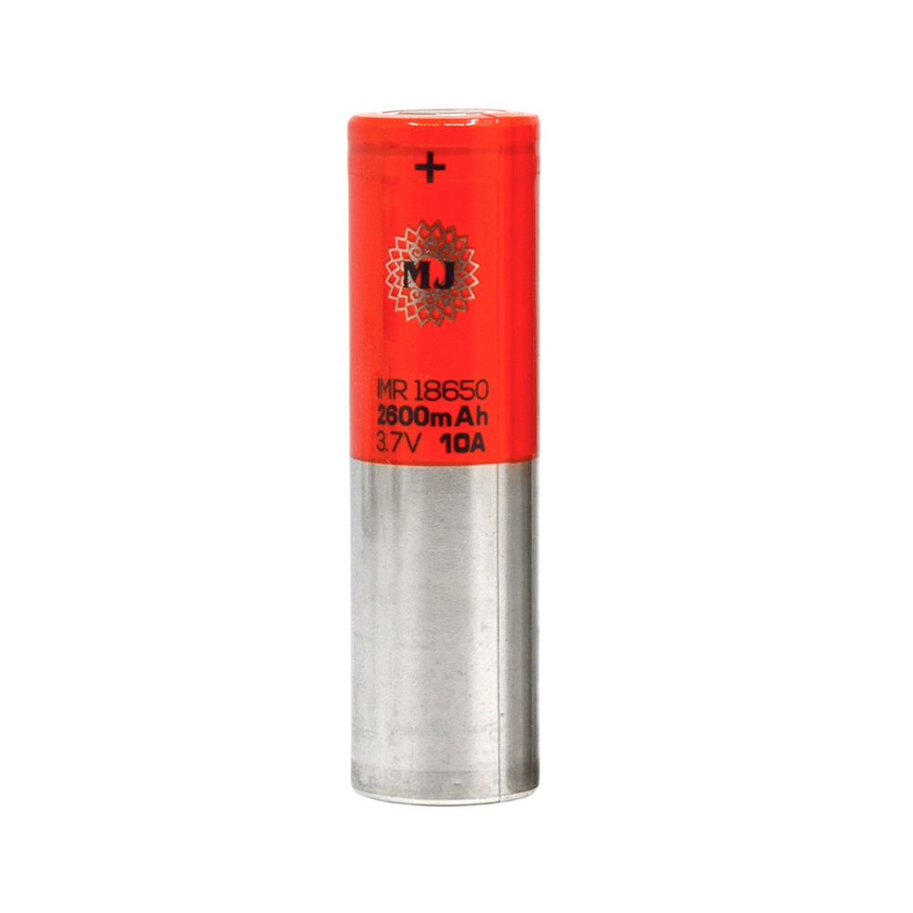 باتری لیتیوم یون 3.7v سایز 18650 2600mAh مارک HEMERA جریان 10A